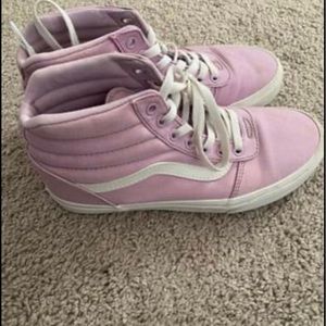 Womens lilac vans